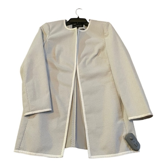 LAFAYETTE 148 New York gray and white Topper Jacket - Picture 1 of 14